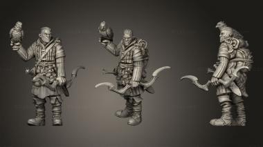 Military figurines Ranger 3d model